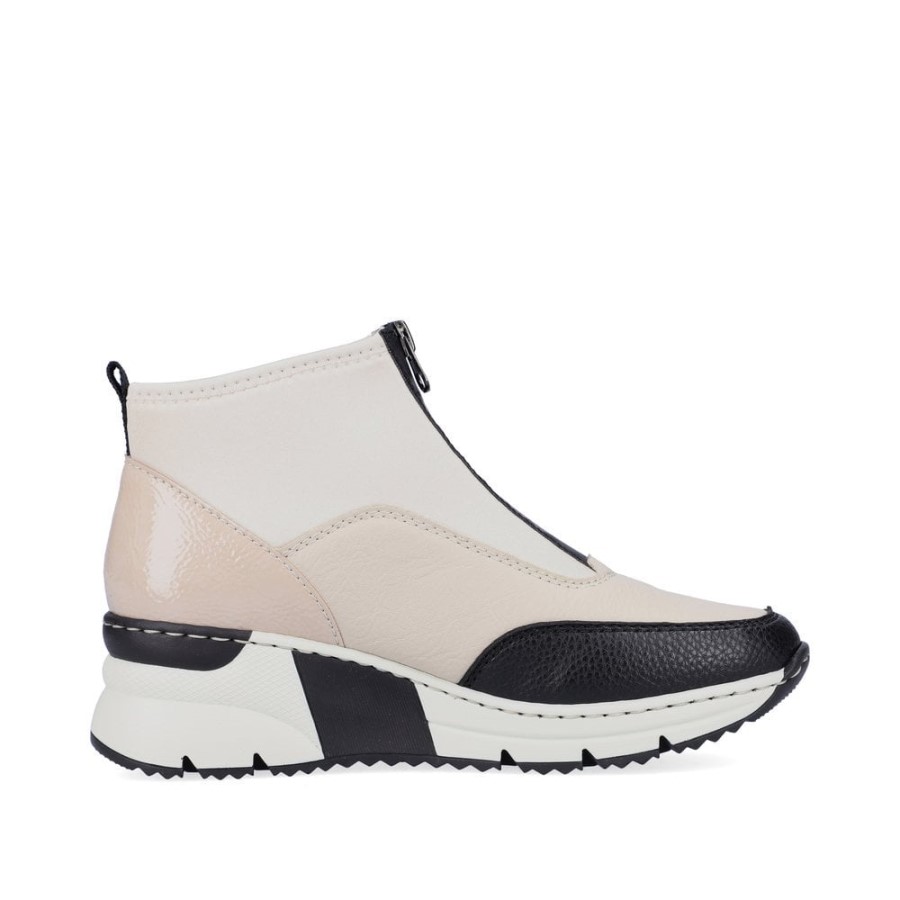 Rieker N6352 Cizme Dama Bej