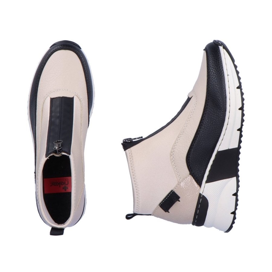 Rieker N6352 Cizme Dama Bej