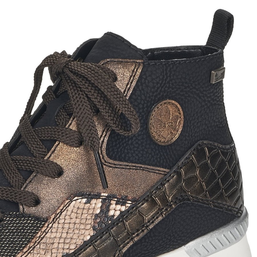 Rieker N7610 Cizme Femei Negre