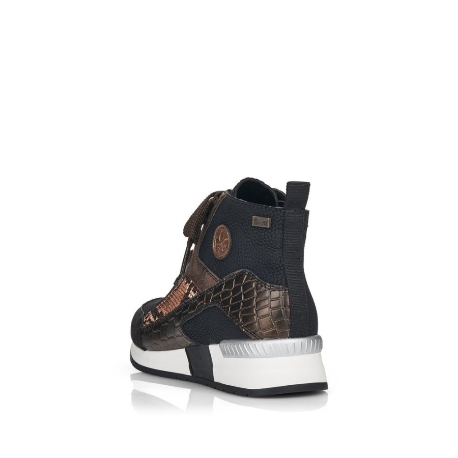 Rieker N7610 Cizme Femei Negre