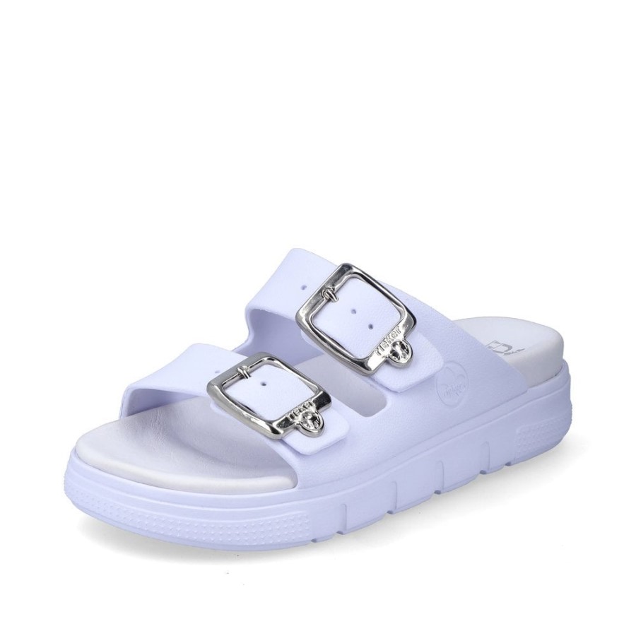 Sandale Femei Rieker P2180 Alb