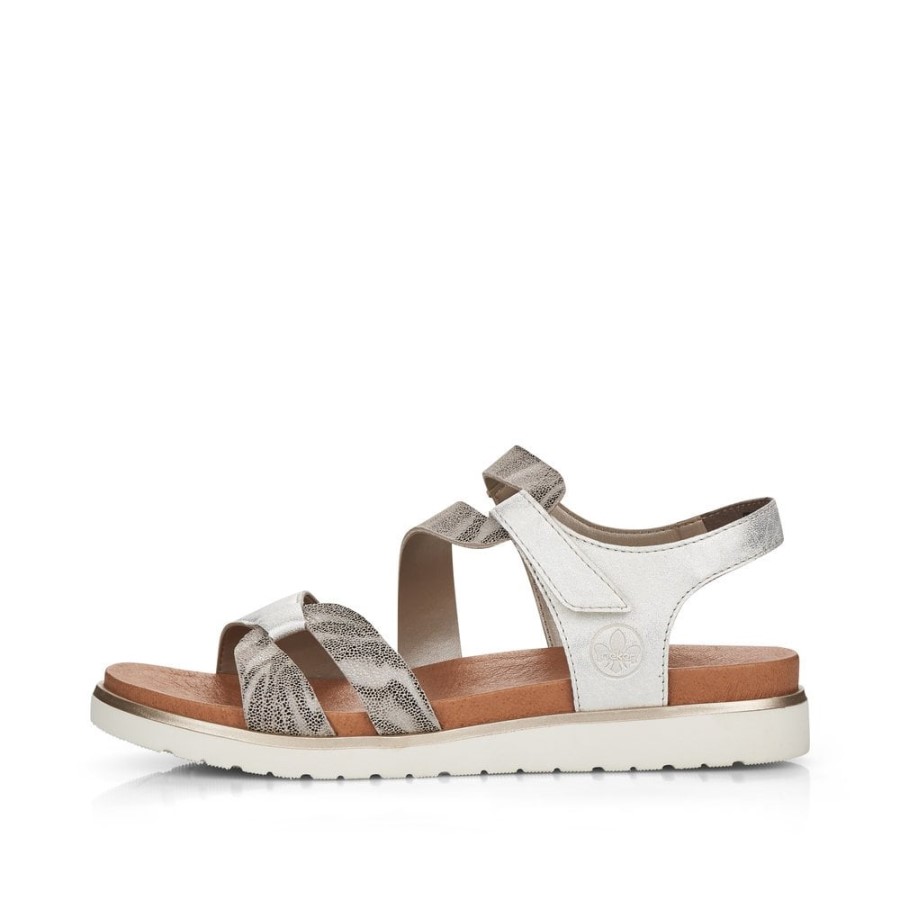 Sandale Femei Rieker V5069 Metalice