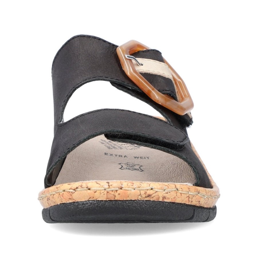 Sandale Femei Rieker V7150 Negre