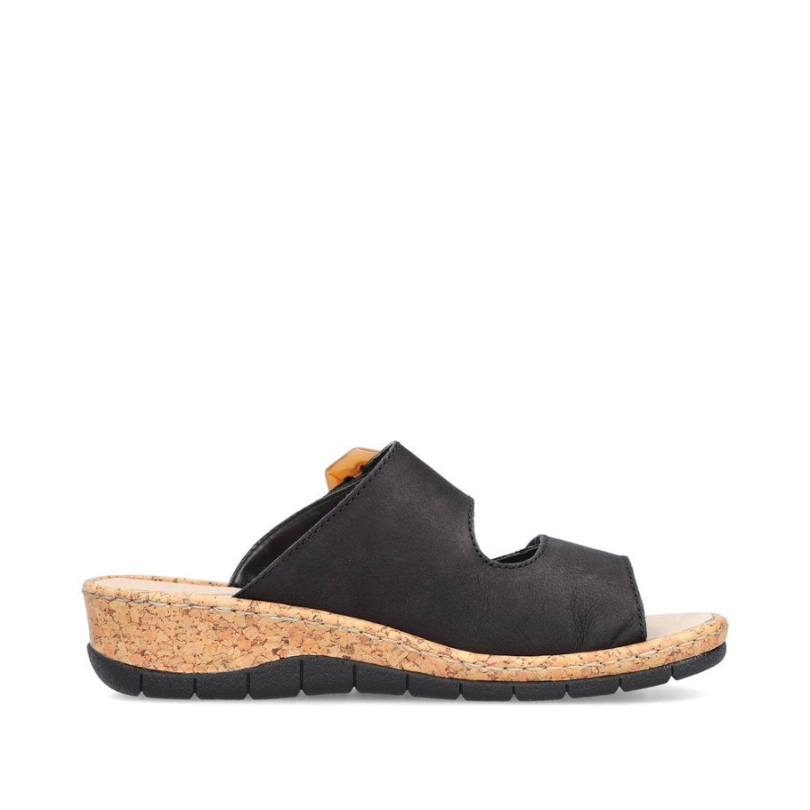 Sandale Femei Rieker V7150 Negre