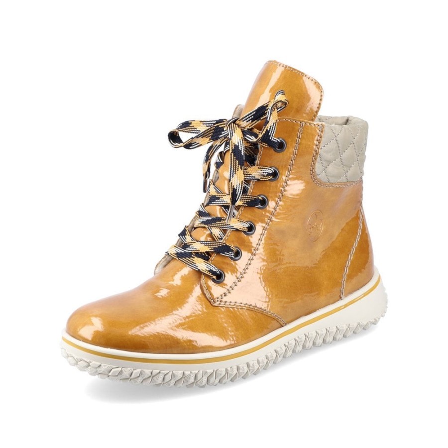 Rieker Z4206 Cizme Femei Galbene