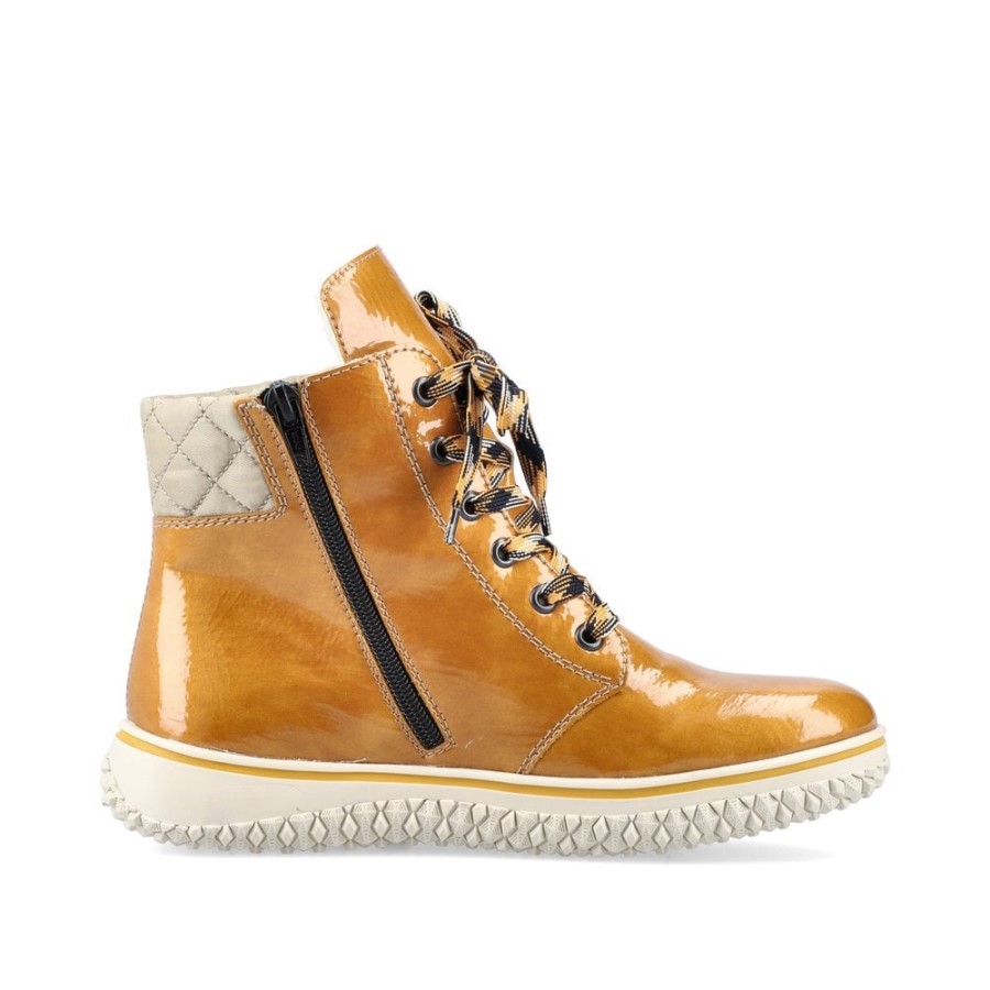 Rieker Z4206 Cizme Femei Galbene