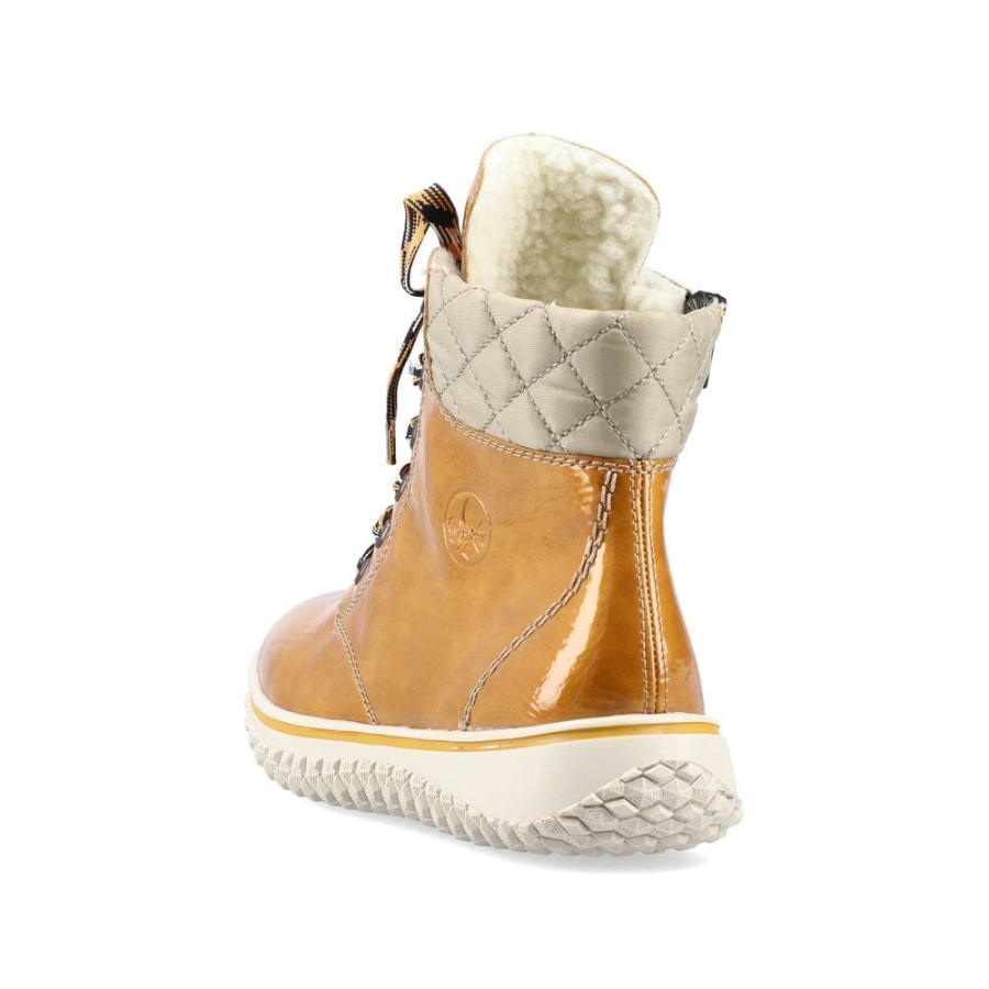 Rieker Z4206 Cizme Femei Galbene