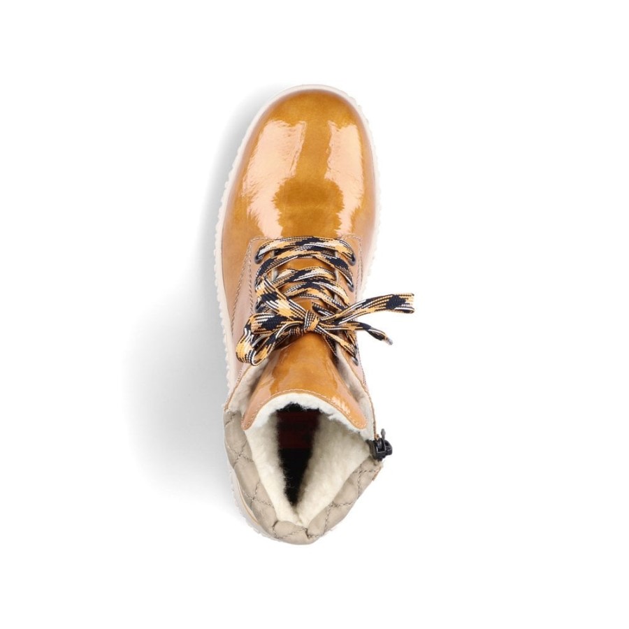 Rieker Z4206 Cizme Femei Galbene