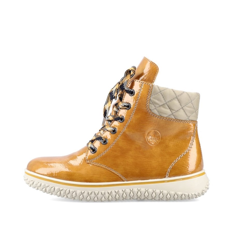 Rieker Z4206 Cizme Femei Galbene