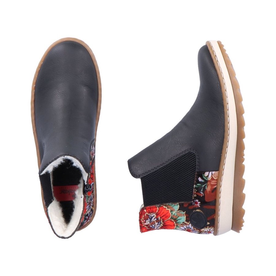 Botine Femei Rieker Z8689 Negre