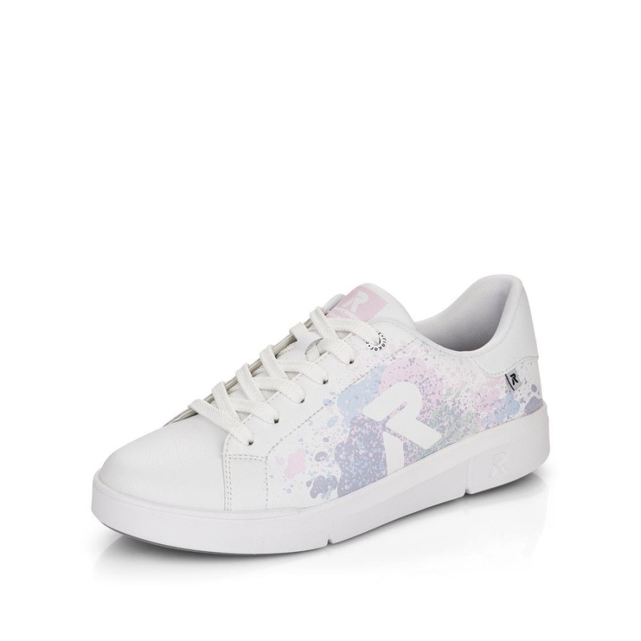 Pantofi Dama Rieker Alb R-evolution 41901