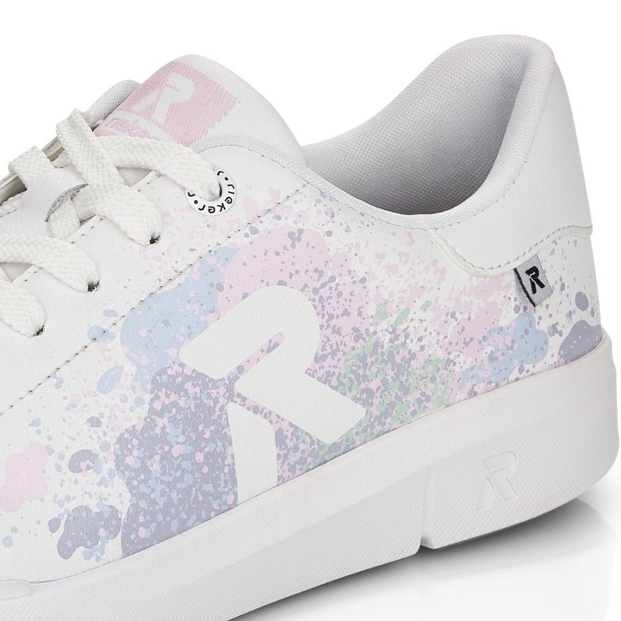 Pantofi Dama Rieker Alb R-evolution 41901