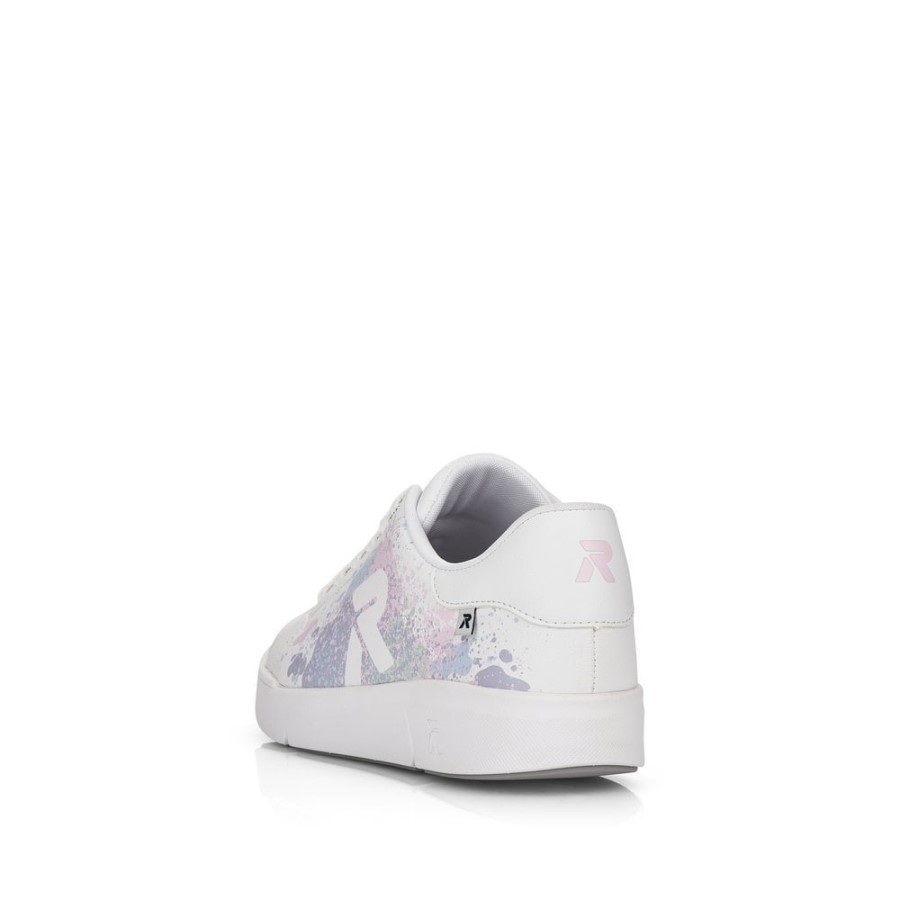 Pantofi Dama Rieker Alb R-evolution 41901