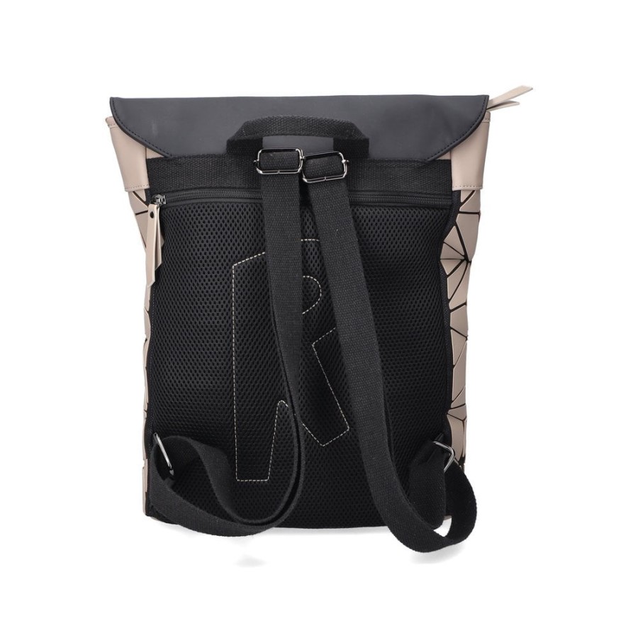 Alb Rieker H1391-62 Femei Bej Pliat Cu Geanta Magnet