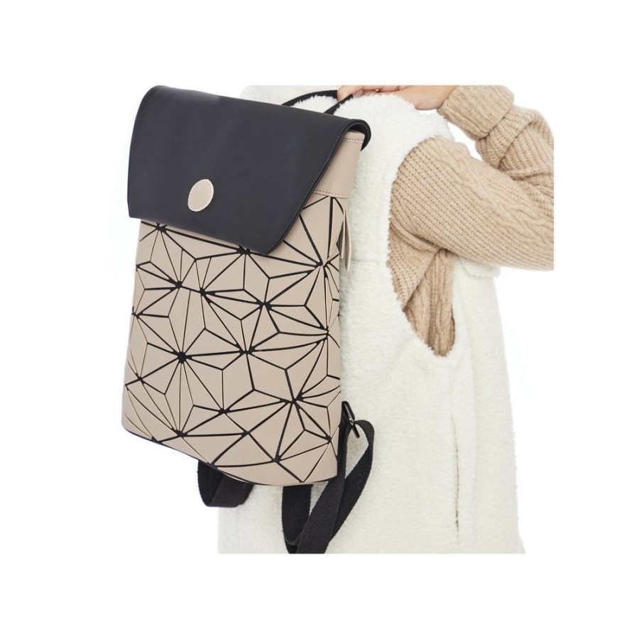 Alb Rieker H1391-62 Femei Bej Pliat Cu Geanta Magnet