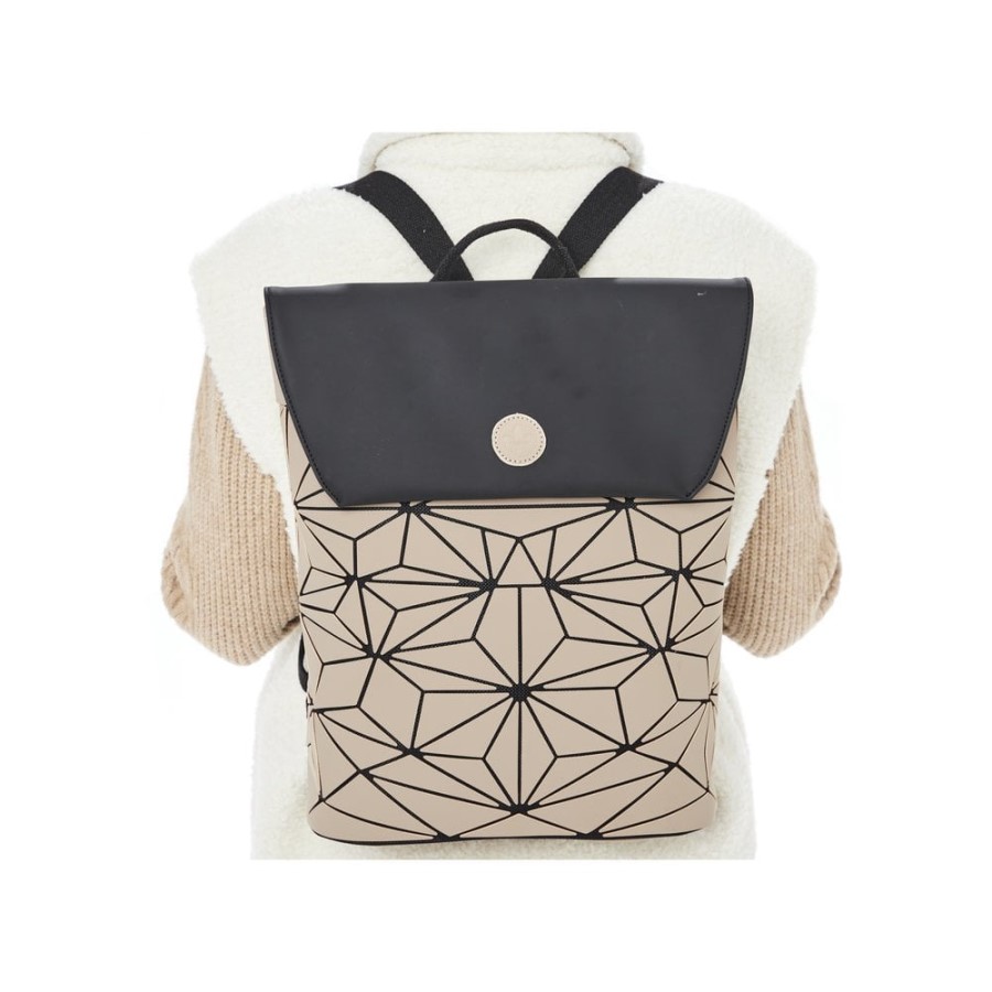 Alb Rieker H1391-62 Femei Bej Pliat Cu Geanta Magnet