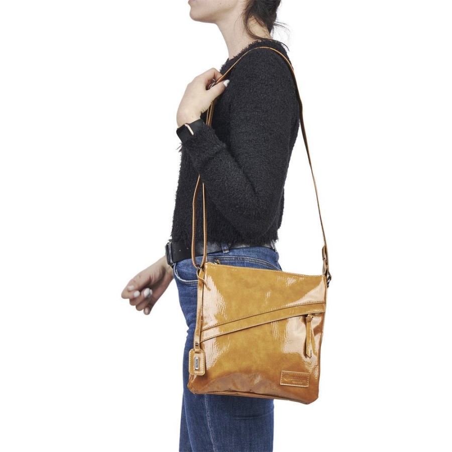 Rieker Yellow Remonte Q0702-68 Geanta De Mana Galbena Femei