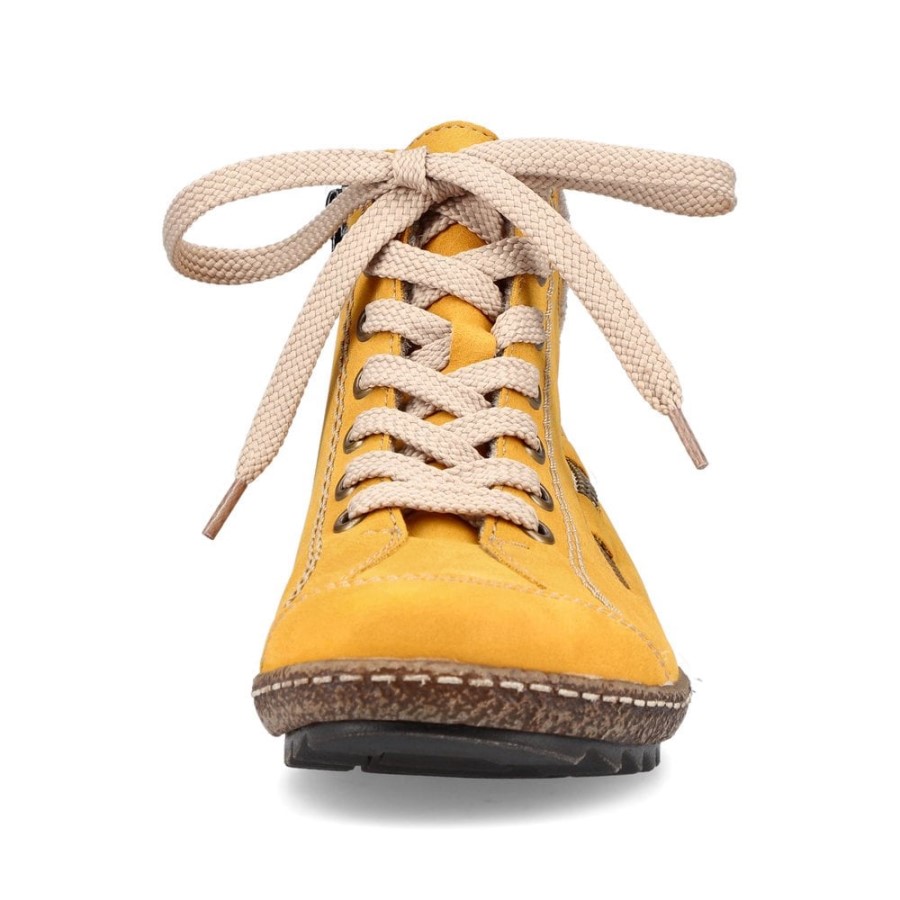 Botine De Dama Galbene Rieker L7543