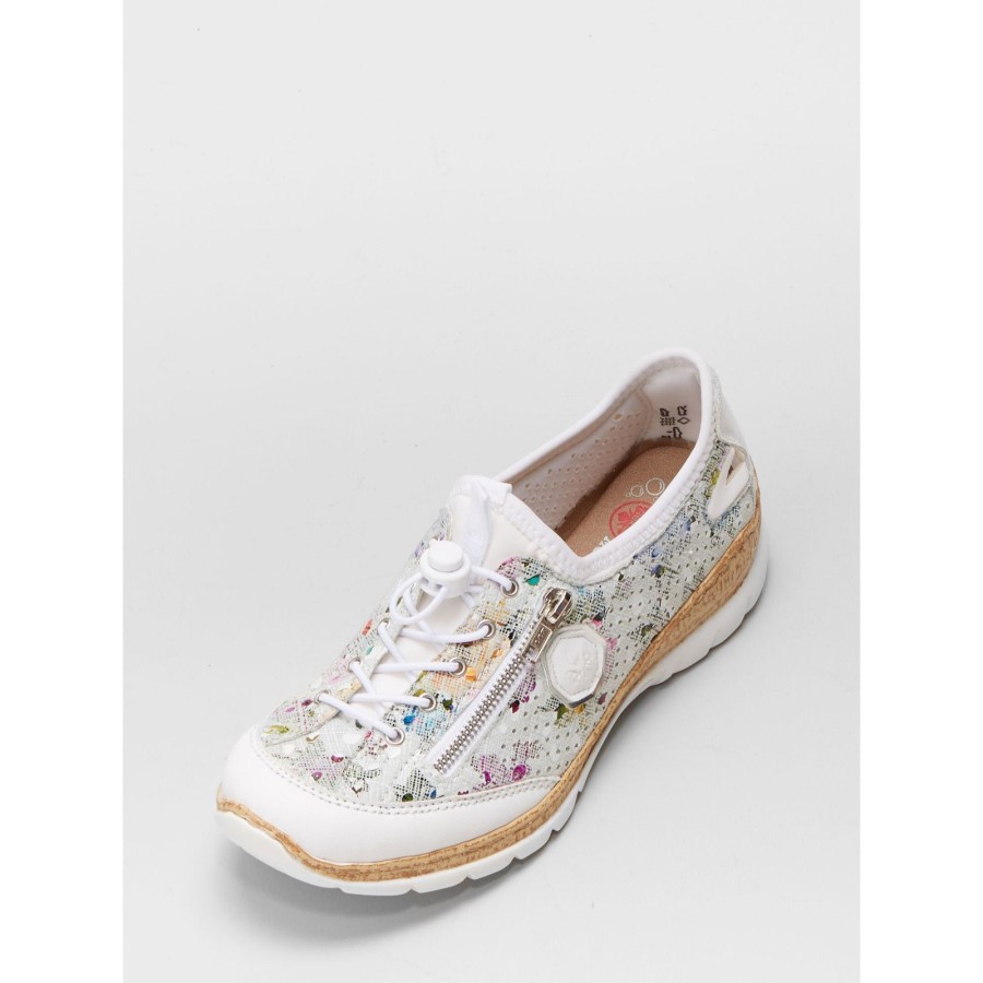 Antrenor Rieker Cu Comutator Alb