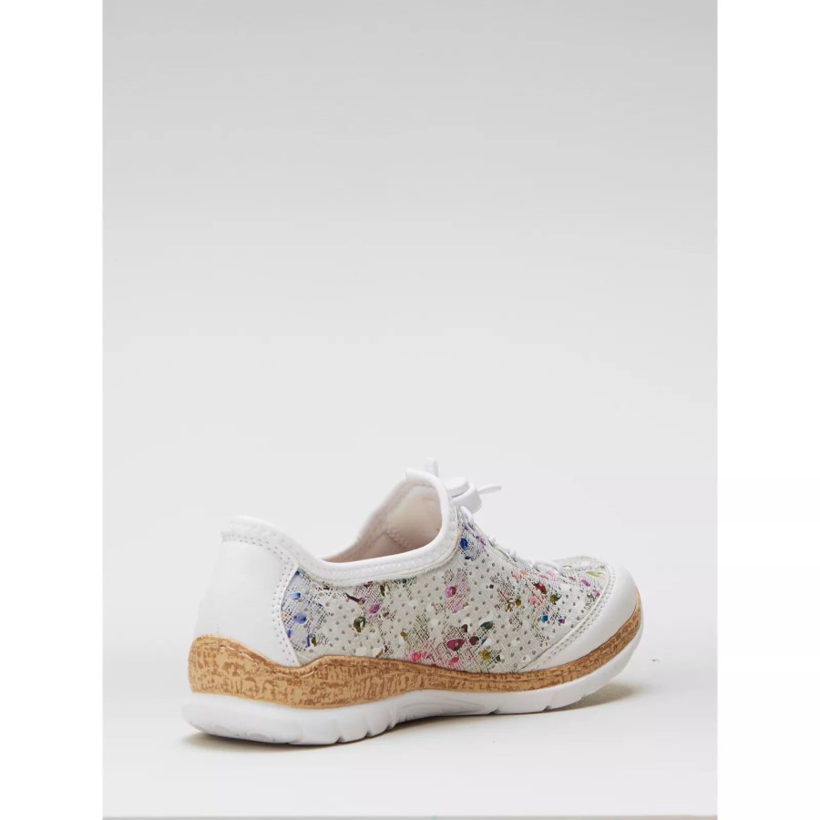 Antrenor Rieker Cu Comutator Alb