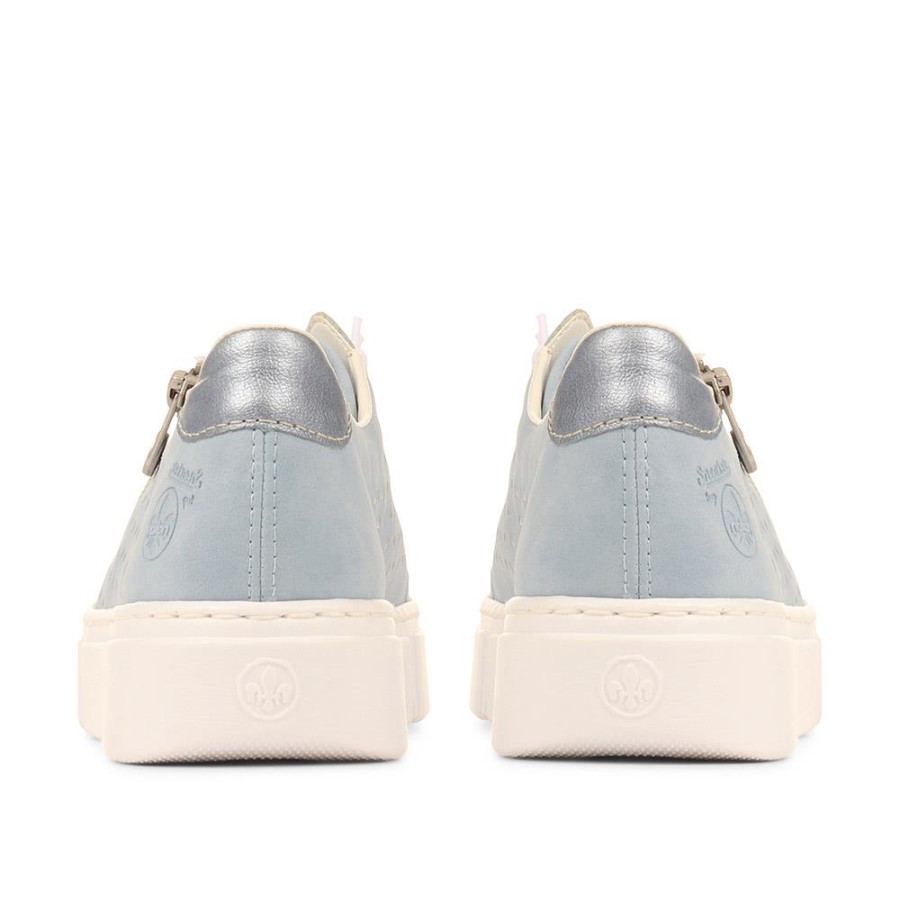 Pantofi Sport De Vară Rieker Albaștri Respirabili