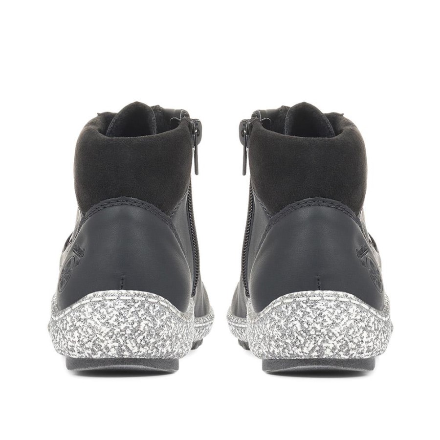 Rieker Botine Joely Confortabile Negre