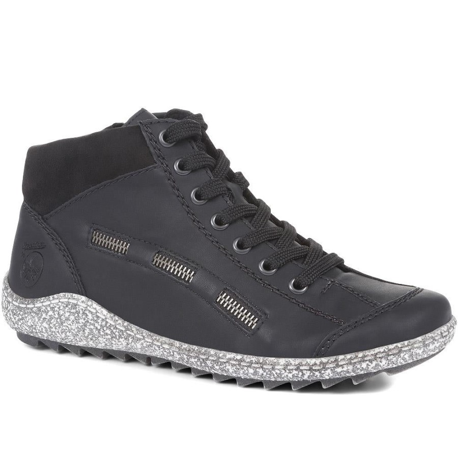 Rieker Botine Joely Confortabile Negre