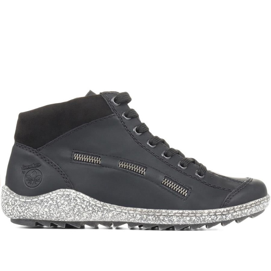 Rieker Botine Joely Confortabile Negre