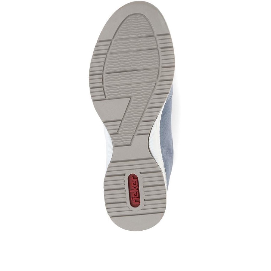 Pantofi Sport Rieker Din Piele Albastru