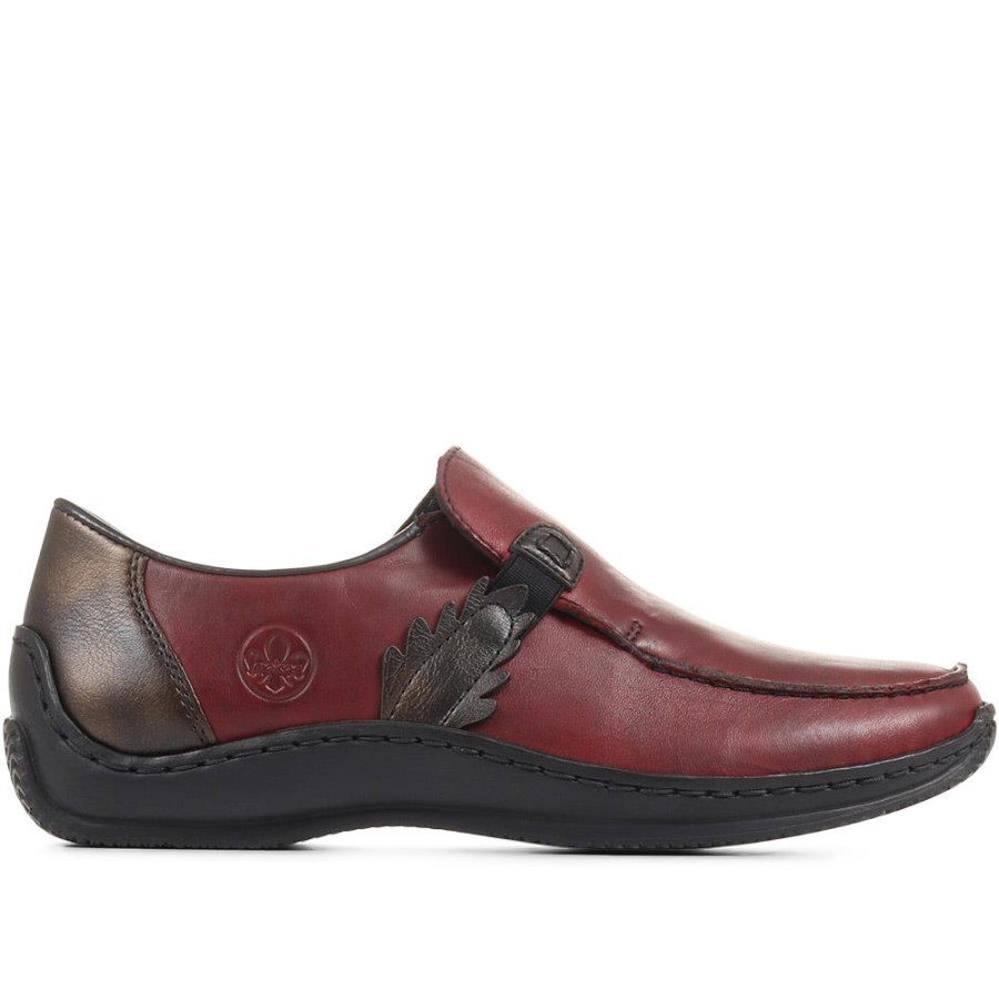 Rieker Slip On Pantofi Visiniu