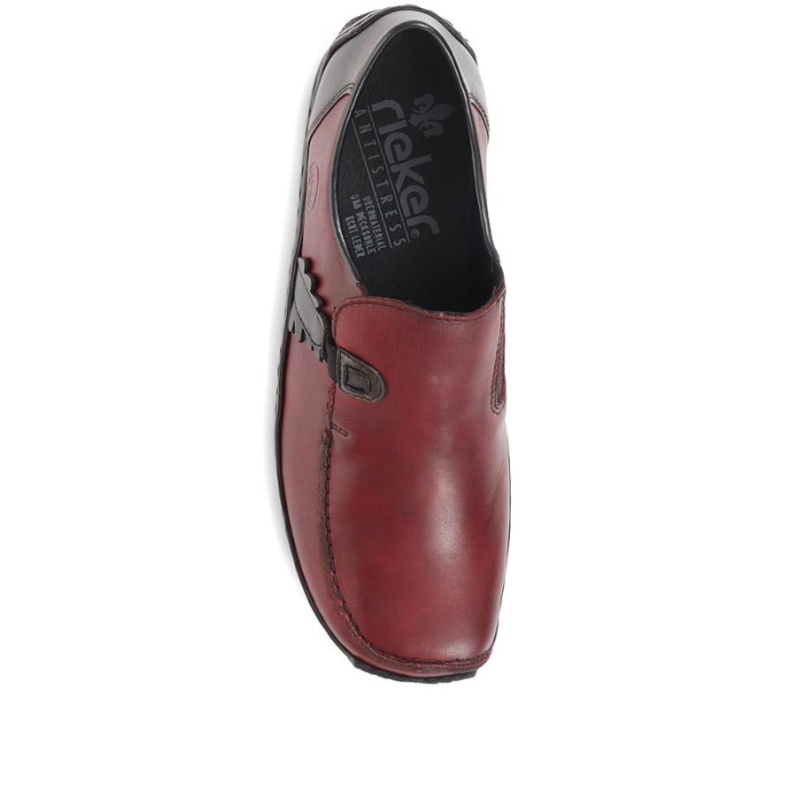 Rieker Slip On Pantofi Visiniu