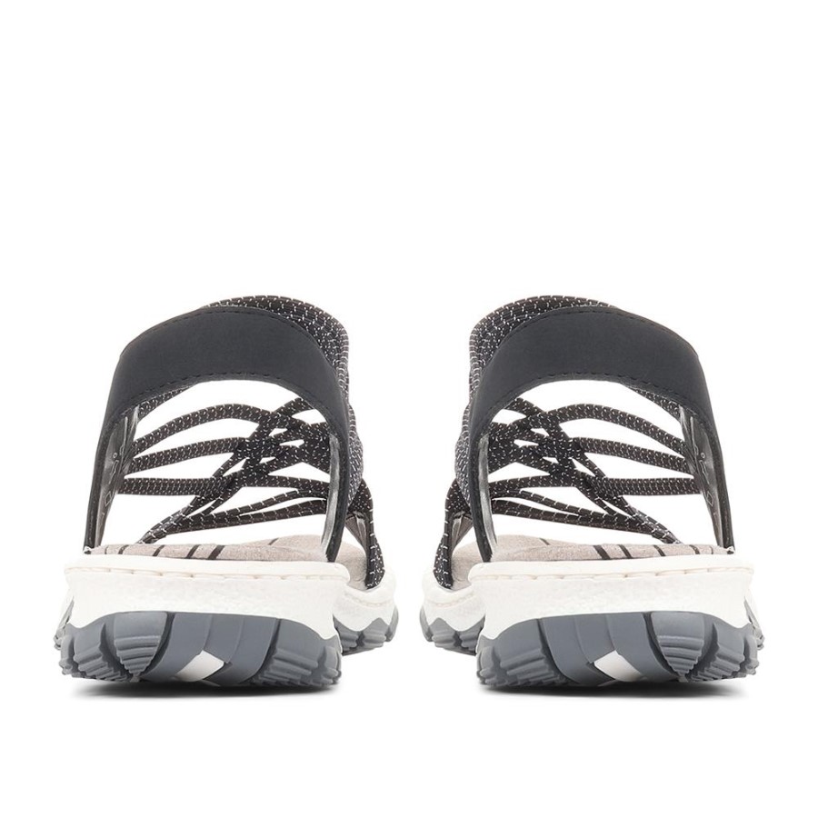 Sandale Elastice Rieker Bleumarin