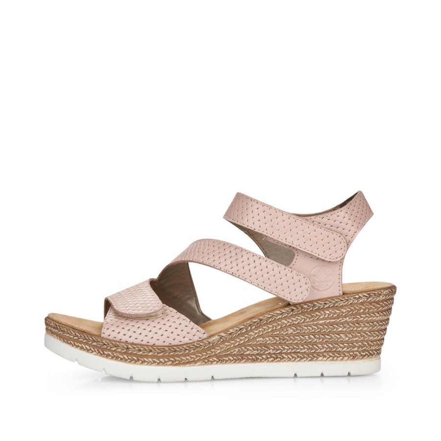 Rieker 61921 Fanni Trandafir Deschis