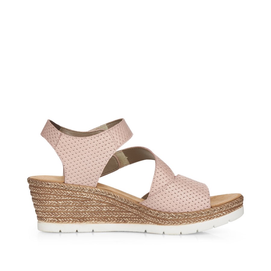 Rieker 61921 Fanni Trandafir Deschis