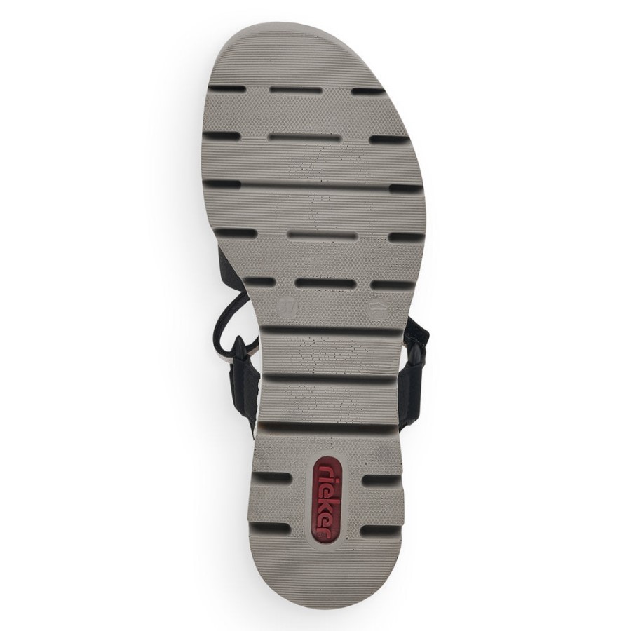 Rieker 66402 Trandafir Negru