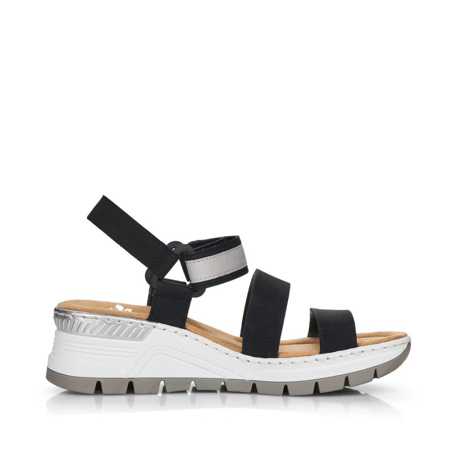 Rieker 66402 Trandafir Negru