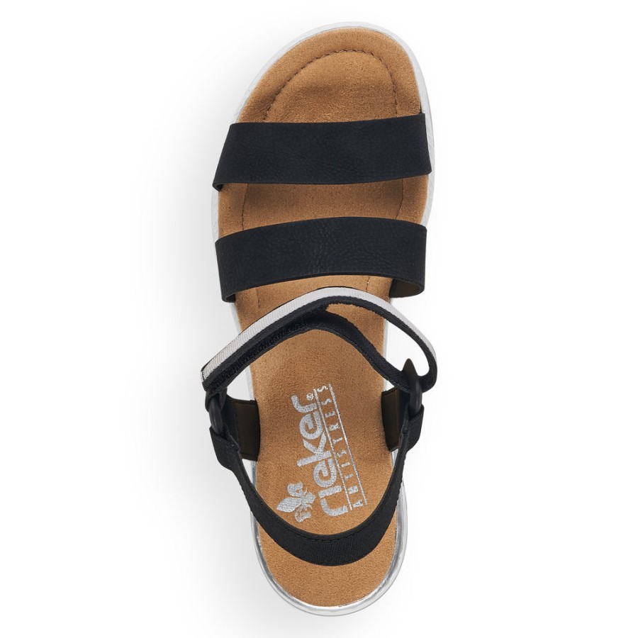 Rieker 66402 Trandafir Negru