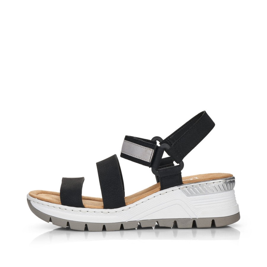 Rieker 66402 Trandafir Negru