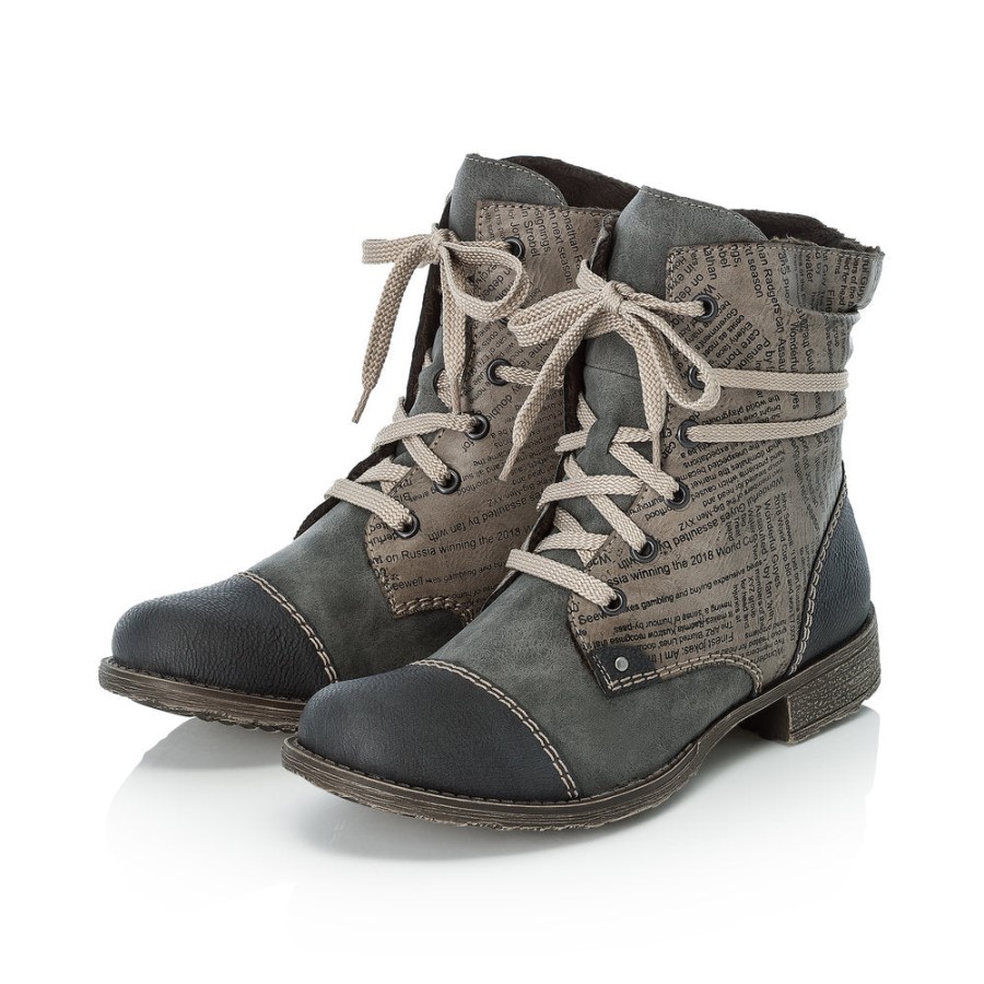 Rieker 70822 Payton Brandy