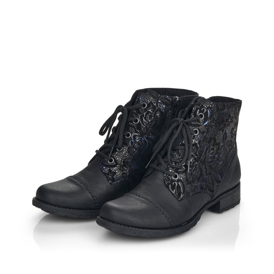 Rieker Negru 70800 Payton