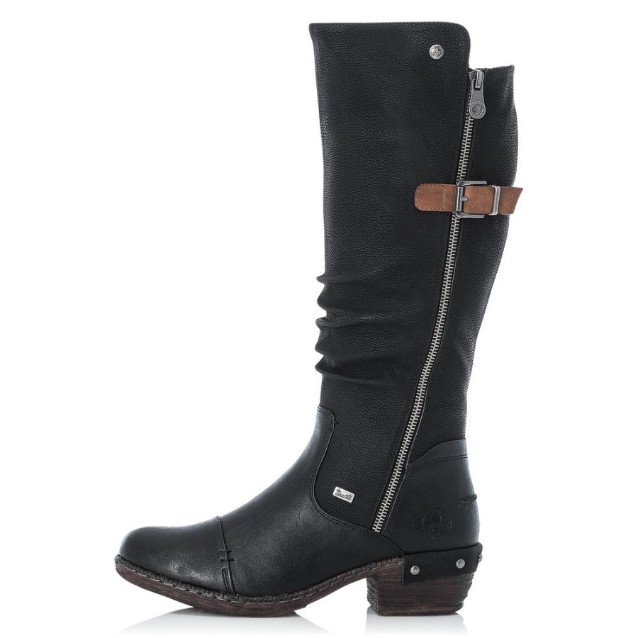 Rieker Negru 93654 Bernadette