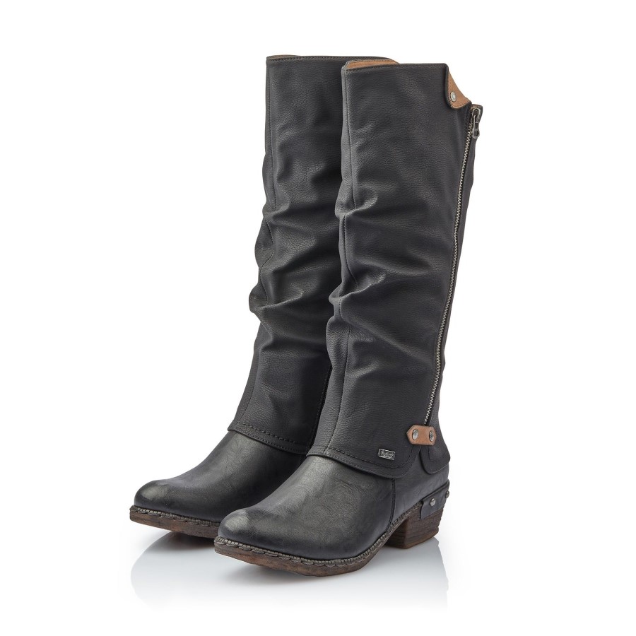 Rieker Negru 93655 Bernadette