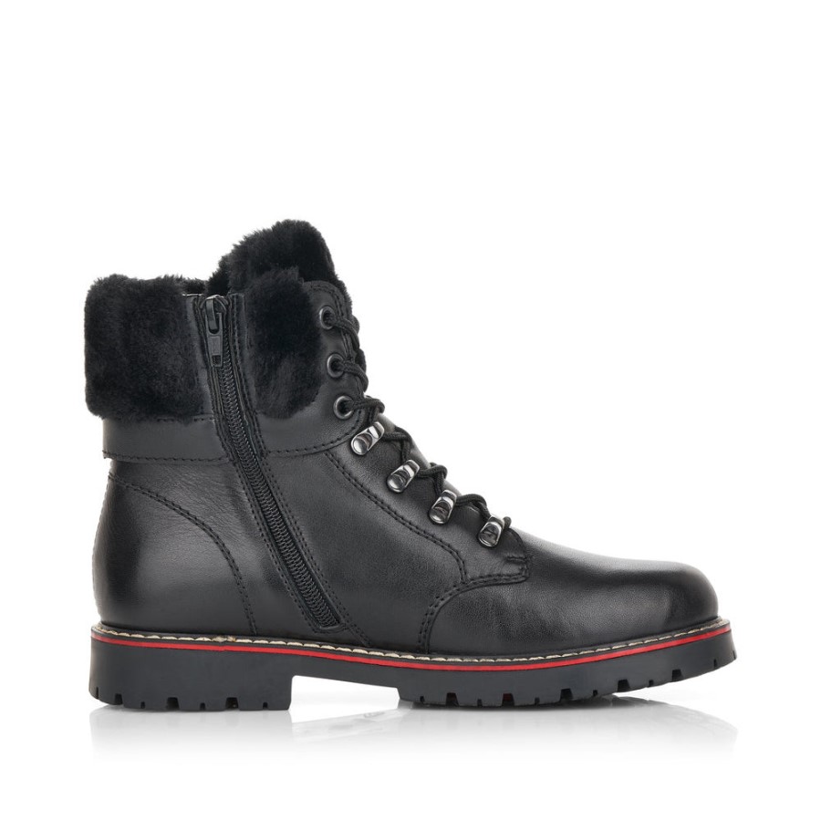 Rieker Negru D9372 Colț