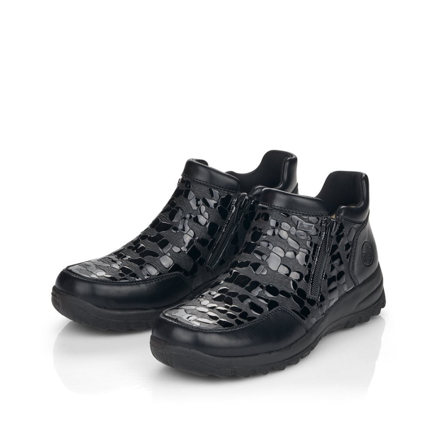 Rieker Negru L7182 Stejar