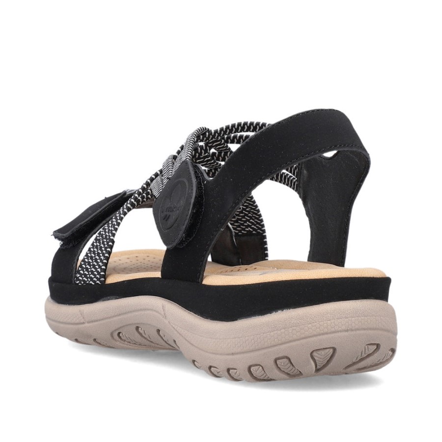 Rieker Black V8889 Franja