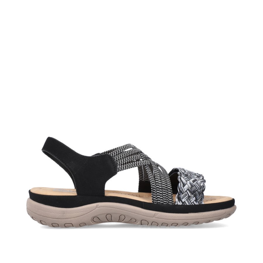 Rieker Black V8889 Franja