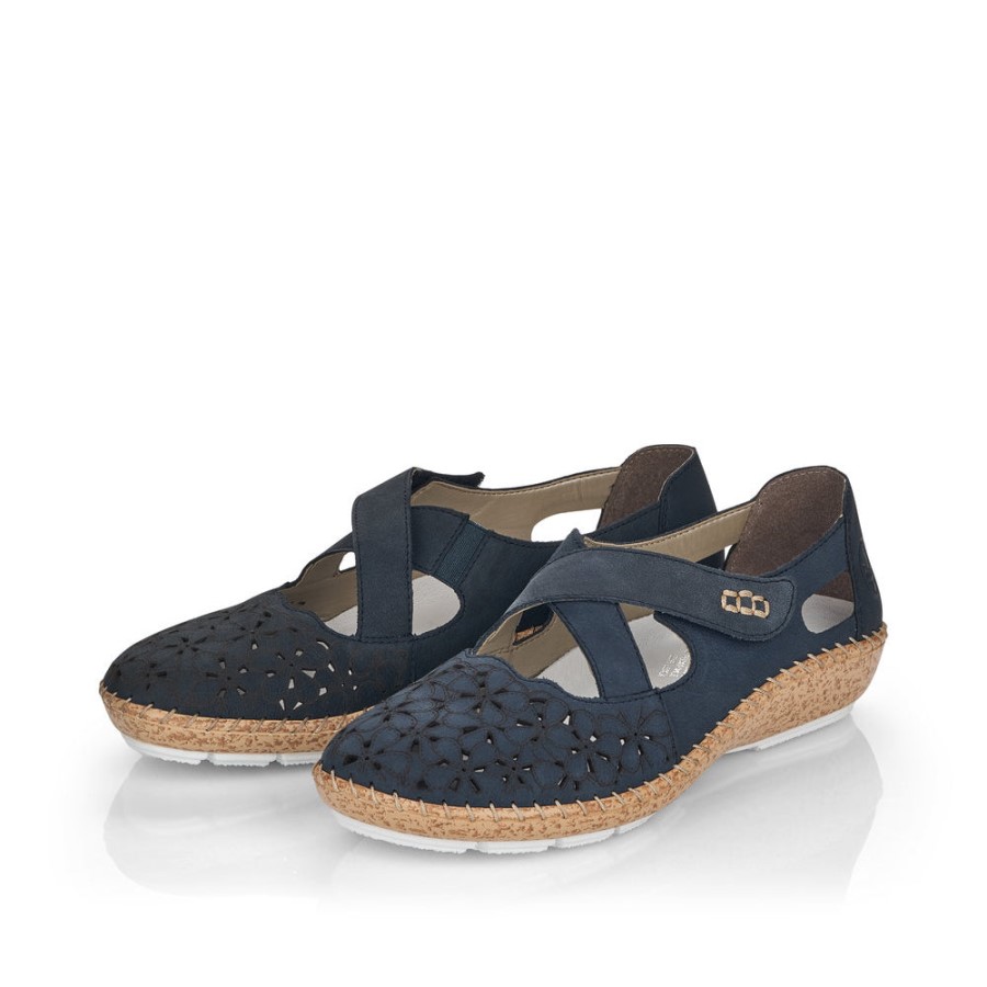 Rieker Blue 44856 Cindy