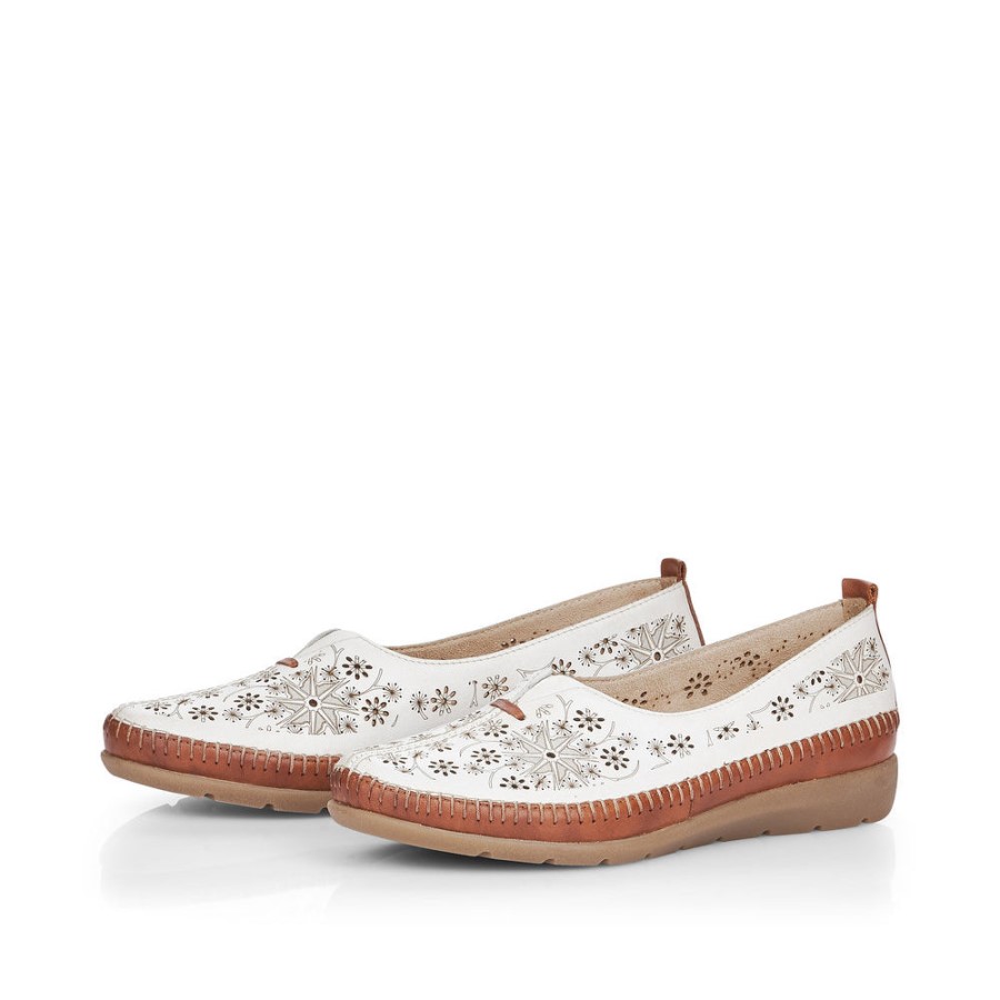 Rieker D1931 Malea Alb