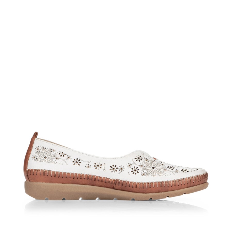 Rieker D1931 Malea Alb