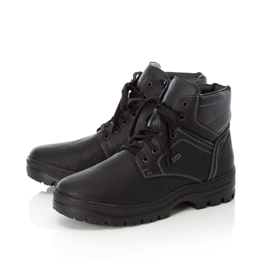 Rieker F5423 Bărbați Bjoern Negru